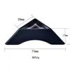 Base Oca Triangular Bola de Cristal Pedra Bruta Espécime Mineral Geodo de Ametista Suporte Cúbico Suporte de Exibição Base de Ornamento Bandeja