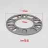 Buje de rueda de automóvil placa ET junta de fricción brida aleación de aluminio 4-5 agujeros 6 agujeros se puede modificar y ensanchar
