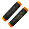 Cubierta de goma para manillar de bicicleta de montaña, plegable, para bicicleta de carretera, cochecito, bicicleta de piñón fijo, universal, patrón de agua, cubierta de manillar bicolor