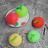 Silicón Frutas Simuladas Personalizadas Modelos de Verduras Frutas Falsas Accesorios de Espuma Manzana Falsa Plátano Adornos Decoración Venta al por Mayor