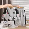 Conjunto de Primavera y Otoño para Niños 2026 Nuevo Estilo Ropa de Otoño para Bebé Ropa para Bebés con Capucha Elegante de Manga Larga Conjunto de Dos Piezas Venta al por Mayor
