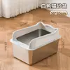 Caja de Arena para Gatos LOGO Personalización Metal Plástico Extra Grande Semicerrada Anti-Rastreo Fábrica Muestra Gratuita Personalización