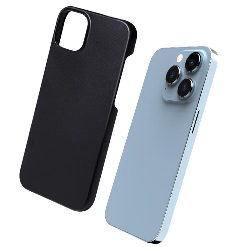 iphone14内凹槽外凹槽磨砂手机壳