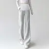 Pantalones de maternidad para otoño, pantalones acampanados de alta elasticidad, soporte abdominal de punto, no restrictivos, pantalones de pierna ancha fluidos, pantalones casuales de primavera