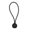 Cuerda elástica de 4 mm con bola de plástico para tienda de campaña exterior, toldo, camping y uso de almacenamiento
