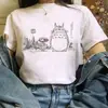 Totoro Studio Ghibli Harajuku Kawaii Camiseta Mujer Ullzang M