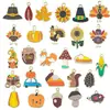 27 Acción de Gracias Calabaza con Goteo de Aceite Cosecha Coche Ardilla Pavo Zorro Colgantes Accesorios para Joyería DIY Adornos Colgantes