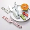 Cuchillo para Fruta para Uso Doméstico, Cuchillo Pequeño para Fruta, Cuchillo Pelador, Cuchillo para Cortar Verduras, Cuchillo para Cortar Fruta, Cuchillo de Cocina, Cuchillo para Fruta para Uso en Dormitorio