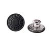 Botones de Metal Personalizados de Fábrica con Cabeza Vibratoria Hebilla I de Mezclilla para Ropa de Hombre y Mujer Jeans Botones de Cobre Puro Antióxido sin Perforación