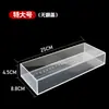 Caja de Observación de Peces Acrílica Transparente con Escala para Capturar Peces Pequeños, Adecuada para Pargo Capturado en la Naturaleza, Pez Blanco y Pesca en Arroyos, Caja de Observación para Acampar