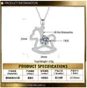 Colar Cavalo Pequeno em Prata de Lei S925 com Moissanite Colar Imediatamente Rico Pingente Ano do Cavalo Ornamentos Transfronteiriços para Mulheres Transmissão ao Vivo Dropshipping