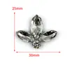 Accesorios de Joyería de Diamante con Garras Personalizados de Fábrica, Vestidos de Boda, Accesorios de Ropa, Colores y Formas Intercambiables, Venta al por Mayor de Fabricantes