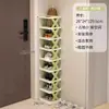 Zapatero plegable de múltiples niveles en forma de X para apartamentos de alquiler, entrada del hogar y uso en dormitorios, diseñado para espacios estrechos