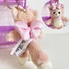 [Solo Ropa de Bebé] Llavero Colgante Belle Ropa para Muñeca Falda con Tirantes Tejida a Mano Falda Paraguas Muñeco de Peluche Ropa Linda