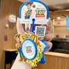 Pulsera Auténtica de Woody de Toy Story con Función de Grabación, Llavero Colgante con Altavoz Grande, Accesorio de Bolsa de Dibujos Animados