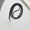 Cordón para teléfono móvil cruzado para colgar en el cuello, resistente y duradero, cinturón telescópico de alta gama, cuerda ajustable para la muñeca, hebilla corta, cuerda para colgar.