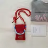Bolsa Transfronteriza Dulce y Fresca para Teléfono Móvil Verano 2026 Nuevo Estilo Bolso de Hombro Calado Bolso Cruzado Portátil de Almacenamiento