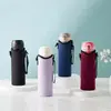 Funda Térmica de Neopreno para Taza con Correa Cruzada, Bolsa para Botella de Agua, Funda para Taza, Funda para Botella de Agua, Funda Universal para Vaso de Agua, Funda Protectora