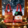 Decoración Navideña Bolsa de Dulces Bolsa para Libros Bolsa de Regalo Navideño Costura Hecha a Mano Bolsa de Regalo Navideño Nochebuena