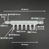 Conector Divisor de Mangueira de Água Macio Lado 4 Vias 6 Vias 8 Vias Tanque de Peixes Interface de Distribuição de Oxigenação Divisor de Água Conector de Ramificação de Mangueira de Borracha