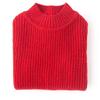 [Jin Yong] Venta al por mayor de fábrica suéter de color liso con cuello alto para niños y niñas otoño e invierno jersey manga larga coreano Nuevo
