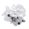 10g confeti 1.5cm 1cm pieza redonda de papel confeti de colores relleno para globos confeti de papel