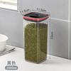 [Pote Grosso Selado] Pote Selado Plástico Transparente de Grau Alimentício Pote para Grãos Armazenamento de Alimentos Lanches de Cozinha
