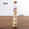 Botellas de Vidrio con Tapón de Corcho de 22 mm al por Mayor, Botellas de Control de Cierre Rápido, Botellas de Deseo a la Deriva, Botellas Dosificadoras de Vidrio de Alto Borosilicato