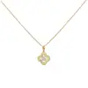 Colar Choker de Aço Titânio com Trevo de Quatro Folhas Vazado Escovado Estilo Retro Francês de Luxo Leve Novo Chinês de Nicho Exquisito Versátil