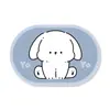 Alfombrillas de Suelo para Baño de Dibujos Animados Lindos para Gatos y Perros Estilo Retro Estilo Europeo Absorbentes Felpudo de Puerta de Baño Alfombrillas de Suelo para Baño
