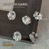 Arte de Unha com Strass Brilhante, Produto Acabado Sem Base, Zircônia Ultra Brilhante, Strass Acabado, Acessórios Grandes Quadrados e Retangulares para Unhas