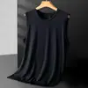 Chaleco sin mangas para hombre para exportación, Delgado Deportivo Fitness Secado Rápido Casual Verano Correr Talla Grande Holgado Camiseta sin Mangas