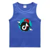 Chaleco de Verano Huotu 2026 para Niños Estilo Coreano Algodón Casual Camiseta Interior Absorbente de Sudor Color Caramelo Sin Mangas Sudadera para Niños