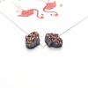 Suministro Directo de Aliexpress Resina Palma Fondo Plano Mineral de Superficie Cristal Racimo Pulsera Aretes Accesorios de Joyería DIY Colgante