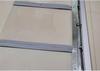 Suministro directo de fábrica marco de puerta cortina de hierro acero inoxidable plegable de quilla push-pull eléctrico en stock
