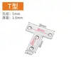 Fixador de Cantoneira de Aço Inoxidável de 90 Graus, Reforço de Cantoneira para Fixação de Móveis e Guarda-roupas, Conector de Painel tipo Colmeia em L