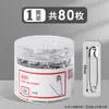Alfinetes de Segurança e Clips de Papel Duráveis para Prender Roupas, Pins de Broche Tradicionais com Fecho de Pressão, Alfinetes de Segurança Grandes de Metal e Clips de Papel
