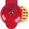 Máquina de waffles portátil para el hogar mini máquina para el desayuno mini máquina para waffles amor redondo máquina para sándwiches para el desayuno