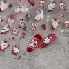 Pegatinas para Uñas Tensor Zorro de Nueve Colas Ts3626 Estilo Chino Láser Fantasía Cabeza de Zorro Elementos de Máscara de Zorro Pegatinas para Uñas