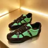 Gu Yun Colección Europea 2026 Verano Nuevos Zapatos Planos de Encaje Retro para Mujer con Hebilla de Cinturón Zapatos de Entrenamiento Alemanes