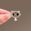 Broche Antiexposição Laço de Fita High-End Luxo Versátil Alfinete Simples Acessório Antiexposição para Terno
