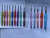 Agulhas de Crochê Cross-Border Huiyanxia Arco-Íris com Cabo Macio Agulhas de Crochê com Cabo Macio de Tpr Agulhas de Crochê de Alumínio Sólido com Cabo Macio Conjunto de Agulhas de Crochê Agulhas de Crochê
