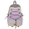 Mochila de Casal Estilo Japonês com Cordão Grande Capacidade Mochila Masculina 2025 Nova para Esportes ao Ar Livre Ciclismo Montanhismo Mochila de Estudante