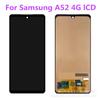 Adecuado para el conjunto de pantalla del teléfono móvil Samsung A52 4G A525F, pantalla táctil LCD interna y externa integrada LCD