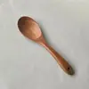 Bol de Ensalada de Madera de Acacia Estilo Japonés Juego de Cuchara y Tenedor para Ensalada Artículos de Mesa de Madera Disponibles Herramienta para Ensalada