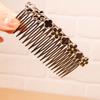 Grampos para Arranjo de Cabelo Quebrado Celebridade da Internet Novo Pente de Cabelo Pente de Inserção Franja Grampo de Cabelo Feminino Clipe de Trás da Cabeça Acessório de Cabelo Verão