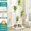 Soporte para Flores Estante de Almacenamiento para Balcón De Pie Estante para Plantas de Sala de Estar Planta de Interior Planta Colgante Soporte para Macetas de Flores de Múltiples Capas Nuevo Modelo de Doble Capa