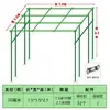 Treliça Combinada de Uva Pepino Feijão Verde Tomate para Plantas Trepadeiras Suporte para Flores Haste de Suporte Tubo de Aço Super Duro Revestido de Plástico