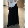 Roupa de Maternidade de Verão, Saia Ajustável de Algodão Solta para Primavera e Verão, Saia de Maternidade Fina, Fluida e Emagrecedora
