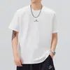 Ropa de Hombre Xintang Alta Calidad 2026 nueva de verano para hombre, camiseta de manga corta con cuello redondo de corte holgado, camiseta corta estampada fina